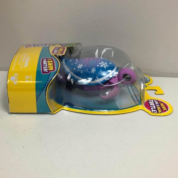 Little Live Pets Snowbreeze Lil Turtle Purple Interactive Toy Walk Swim Kids - Picture 7 of 10